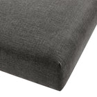 Modway Solace Modular Upholstered Fabric Ottoman - Charcoal-6