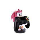 Exquisite Gaming SEGA - Sonic the Hedgehog - Amy Rose Cable Guy Original Controller & Phone Holder-Compatible with all PlayStation, Xbox, Switch & retro console controllers