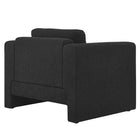 Modway Visible Boucle Fabric Armchair - Black-Assembly Required