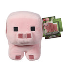 Minecraft 8" Basic Plush Assortment-Each soft doll is 8 inches tall and made with a mix of premium fabrics, making them fun to hold and cuddle