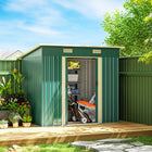 Outsunny 7'x 4' Outdoor Storage Shed-Rust-resistant and weatherproof for lasting use