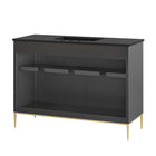Modway Awaken 48" Bathroom Vanity - Black-Assembly Required