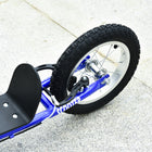Aosom Kids Scooter with Adjustable Handlebar, Front and Rear Dual Brakes - Blue-Soft wrapped handlebar makes grip more comfortable 