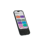 Clicks Keyboard Phone Case for iPhone 16 Plus - Onyx-Take action with access to iOS Shortcuts and voice input at the push of a button.