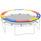 HOMCOM 8' Trampoline Pad - Multicolour-Designed to protect users from being scratched or trapped by the spring hooks and space between springs
