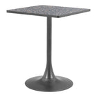Zuo Spot Bistro Table - Black-Colour: Black