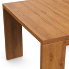 Modway Tahoe Outdoor Patio Acacia Wood Side Table - Natural-8