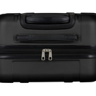 Bugatti Madrid Collection 21.25" Hardside Carry-on Luggage - Black-Single 360-degree spinner wheels for effortless, smooth and quiet rolling