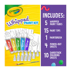 Crayola Whipped Paint Kit-SENSORY ACTIVITIES: This multi-surface paint is a sensory activity that allows kids to paint in 3D on a variety of surfaces