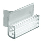 Eddie's Adhesive Backed Small Sign Holder with Rubber Gripper - Clear - 100 Pack-Plastic - Clear