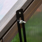 Outsunny Wooden Cold Frame Greenhouse with Openable Top - Grey- Solid wood frame with a coat of paint for protection
 