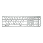 Adesso AKB-730UW USB-C Multi OS Scissor Switch Keyboard with CoPilot AI Hotkey, USB-C/USB-A-Key Layout: 112-key US Layout