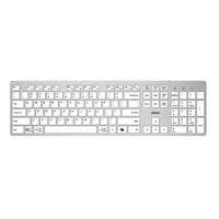 Adesso AKB-730UW USB-C Multi OS Scissor Switch Keyboard with CoPilot AI Hotkey, USB-C/USB-A-Key Layout: 112-key US Layout