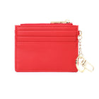Champs Iconic Keychain Cardholder - Red-Material: Faux Leather