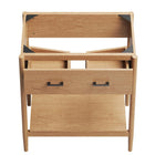 Modway Zaire 30" Bathroom Vanity Cabinet - Natural-Wood Grain Veneer