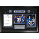 Toronto Maple Leafs 1967 Stanley Cup Champion Collage with Scoresheet - Framed Print - 36" x 24"-Premium scoresheet framed