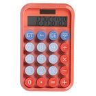 Pep Rally Calculator - Blue & Green-Desktop calculator with easy-view 10-digit angled LCD display