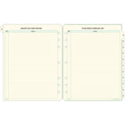Day-Timer 2027 Tabbed Monthly Planner Refill Folio Size - 11" x 8-1/2" - English-12 months tabbed: January 2027 - December 2027