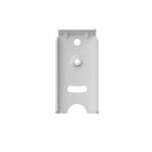 Kanto Universal Satellite Speaker Wall Mount Brackets - White-5 Years Limited Manufacturer Warranty