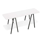 Manhattan Comfort Celine 47.24" Modern Console Table - White-Home Assembly Required. All Hardware Included