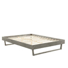 Modway Billie Wood Queen Platform Bed Frame - Grey-Queen Platform Bed Frame