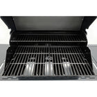 Kenmore 4 Burner Gas Grill with Side Burner - Black-Cast iron cooking grates for even heat distribution and superior heat retention.