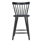 Zuo Tyce Counter Stool - Black - Set of 2-Ergonomic and supportive footrest