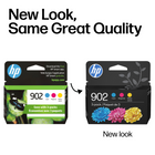 HP 902 Cyan, Magenta & Yellow Original Ink Cartridges, 3 Pack (T0A38AN)-HP Printer compatibility: HP OfficeJet 6950. HP OfficeJet Pro 6968, 6970, 6978