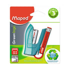 Maped Greenlogic Mini Stapler - Assorted Colours-Made of 95% recycled plastic