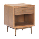 Zuo Vidaz Side Table - Brown-Colour: Brown