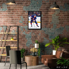 Frameworth Matthew Schaefer New York Islanders Portrait - Framed Canvas - 22.5" x 31.5"-6