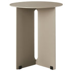 Modway Tecton Outdoor Patio Aluminum Side Table - Khaki-15 Inch Patio Side Table