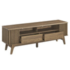 Modway Eudora 60" TV Stand - Walnut-Assembly Required