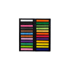 DBLG Imports Chalk Pastels - Set of 24-Square shape prevents rolling off surfaces