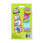 Crayola Mini Goo Can-SENSORY PLAY: Slimy, stretchy goo and various mix-ins elevate sensory play, providing a fun and engaging experience for kids