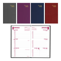 Brownline 2026 Traditional Weekly Pocket Planner - 4-3/4" x 3" - Assorted Colours - English-12-Month: January 2026 to December 2026