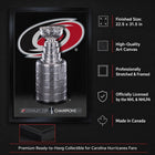 Frameworth Carolina Hurricanes 20" H x 29" W Framed Canvas 2026 Stanley Cup Champions Framed Canvas Wall Art 22.5x31.5 Frameworth - Licensed-8