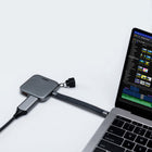 Kopplen Magnetic Attachment Mobile Hub- A built-in 3.5mm audio jack provides clean input/output for headphones or external microphones, ensuring high-quality audio