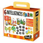 Headu 6 Intelligences Farm Games & Activities - Set of 72-Learning first word