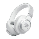 JBL Live 770NC Over-Ear Headphones - White-Along with powerful JBL Signature Sound, the 40mm drivers offer immersive JBL Spatial Sound that turns any stereo content from any device into virtual surround sound.