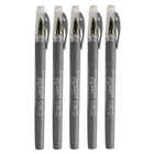 Marvy Uchida Gel Pens - 0.7 mm - Silver - 5 Pack-Colour: Silver
