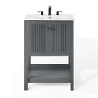 Modway Steam 24" Bathroom Vanity - Grey/White-8