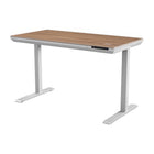 TygerClaw Electric Standing Desk with Wireless Charging-Power up your compatible phone effortlessly by simply placing it on the marked area of the desk