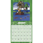 DateWorks 2026 16-Month Mini Wall Calendar - 7" x 7" - Minecraft - English-September 2025 - December 2026