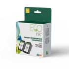 Ecoink PG275XL CL276XL Canon Remanufactured Ink Cartridge - Value Pack-Superior Print Quality: Delivers sharp text and clear images for professional or personal documents