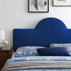 Modway Dawn Performance Velvet Full/Queen Headboard - Navy-5 Mounting Positions