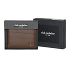 Club Rochelier Men's Slim Fold Wallet with Removable ID - Brown-9