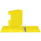 Davis Group Premium Economy Binder - D Ring - 2" - Yellow - 6 Pack-2"