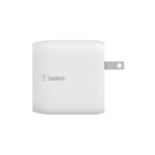 Belkin Dual 40W (20W x 2) USB-C Fast Wall Charger - White -Up to 20W for Each Port