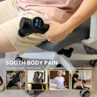 MotionGrey Deep Tissue Massage Gun - Handheld Percussion Massager with 20 Speed Settings - Black-7